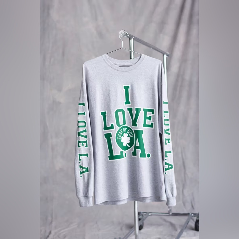 Fear Of God Fifth Collection - 1987 Boston Celtics merch Long Sleeve T-shirt